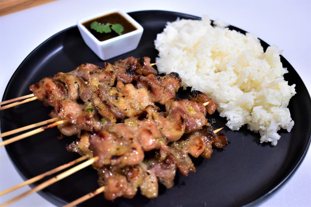 Grilled Pork With Sticky Rice How To Cook Thai